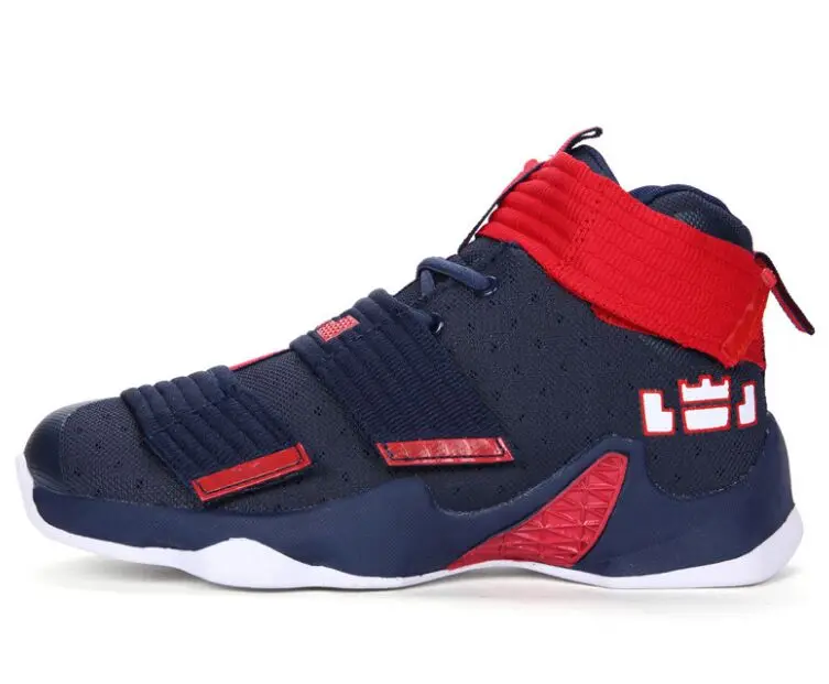 Hombres zapatos Lebron James zapatos High top Sneakers tobillo profesional zapatos Air cushion basket homme baloncesto Hombres zapatos Lebron James zapatos High top Sneakers tobillo profesional zapatos Air cushion basket homme baloncesto