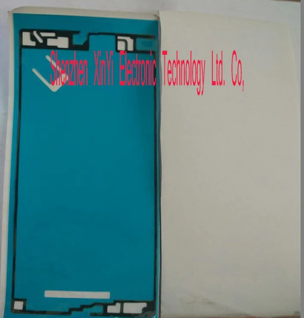 (10 шт./лот) водонепроницаемая клейкая наклейка на переднюю рамку ЖК-дисплея для SONY