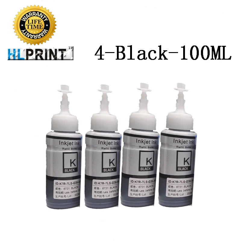 Набор для заправки чернил на 600 мл совместимый с EPSON R290 R300 R270 RX610 T50 rx610 TX800 RX690 R390 artisan