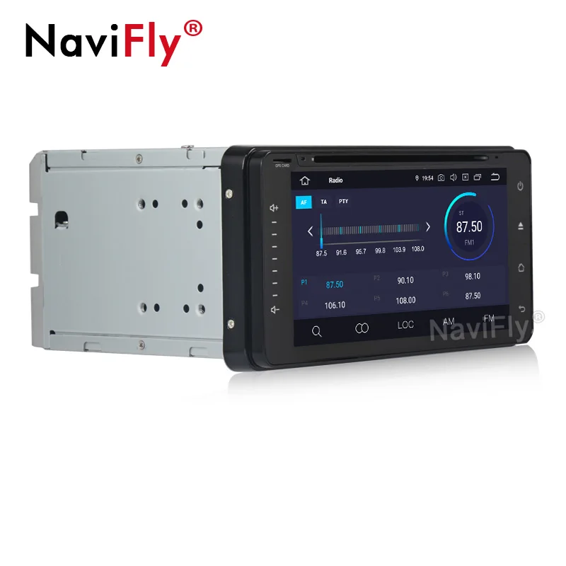 Cheap NaviFly IPS+DSP 2 Din Android 9.0 Car DVD Player Stereo GPS Navigation for Toyota RAV4 Corolla Vios Hilux Terios Fortune 4