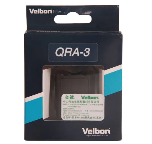 velbon QRA-3 DiDigital Single Lens Reflex tripod series fast Quick Release Adapter | Электроника