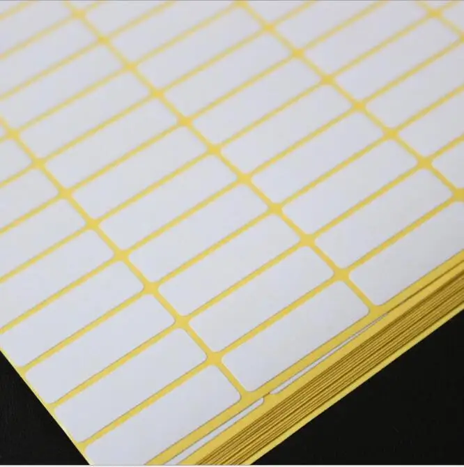 

7 sizes small large Blank white Code paper Stickers label Self Adhesive Sticky Labels White