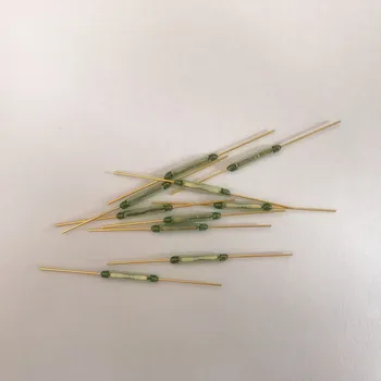 

10pcs/lot 2*14mm switch glass reed switch sensor reed switch normally open reed switches for sensors