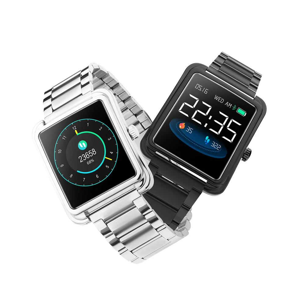 V60 Смарт-часы 1," IPS экран для спорта монитор сердечного ритма Смарт-часы для Apple Huawei IOS Android мужские модные Смарт-часы