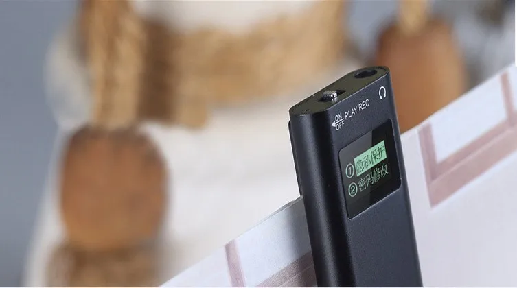 Free Shipping Q25 Micro Miniature Professional Voice Recorder Noise Cencelling 8GB MP3 Voice Activated Digital Voice Recorder