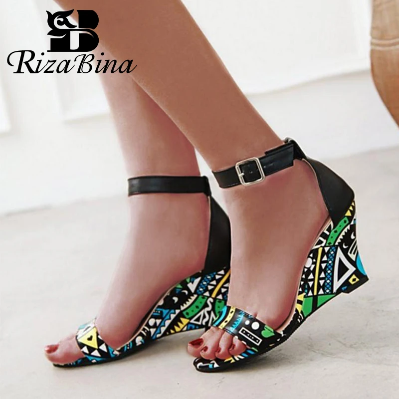 RizaBina Women Open Toe Sandals Shoes Strappy
