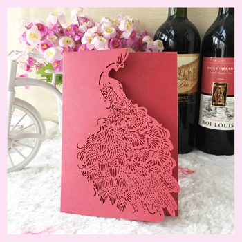 

50pcs Elegant Swan Wedding Invitation Card Wedding Cards Invitation 2018 Laser Cut Pearl Paper Wedding Party Birthday Supplies