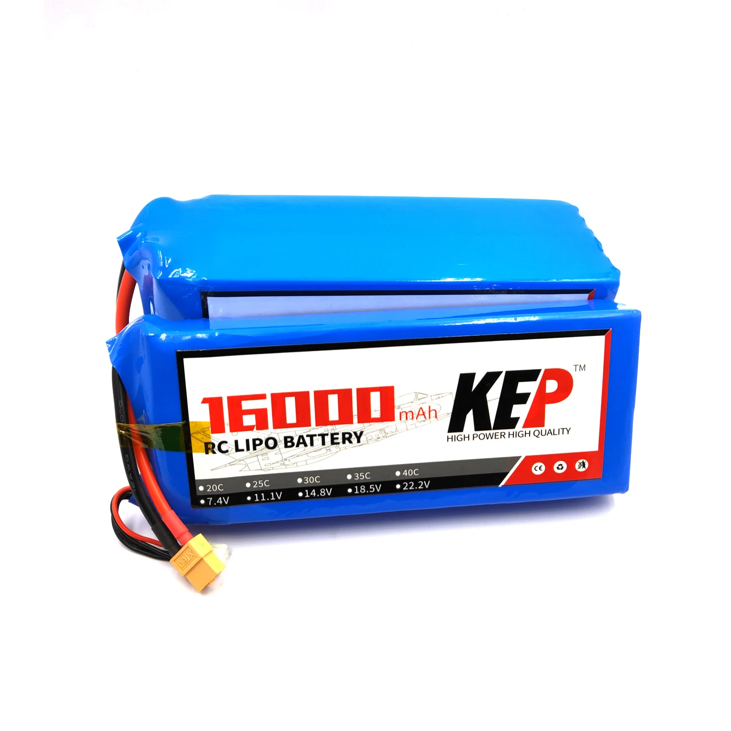 Mah de Alta 25c para rc Potência Lipo Bateria 2 s 3 4s 5s 7.4 v 11.1 14.8 18.5 Helicóptero Carro Barco Eppo Máquina 16000 rc 3 16000 mah de alta potência rc lipo