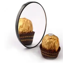 Регулируемый 10x увеличение освещенное зеркало для макияжа столик с раковиной зеркало путешествия зеркало с сильным присоской макияж