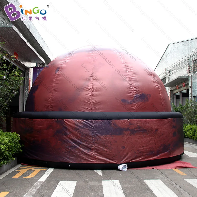  Hot sale 9X7X4.5m inflatable projection tent dome projection screen 360 dome projection - toy tent