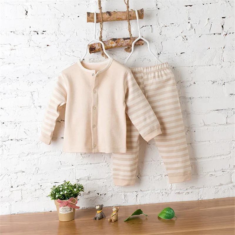 Gift Giving Organic Baby Boys Girls Clothes Cotton Soft Warm Long Sleeve Clothing Sets for Baby Children Top+Pants Outfits Set Gift Giving Organic Baby Boys Girls Clothes Cotton Soft Warm Long Sleeve Clothing Sets for Baby Children Top+Pants Outfits Set