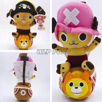 

30cm High Quality One Piece Chopper Thousand Sunny Stuffed Plush Toy Cute Animal Dolls Toys Children Christmas Birthday Gift