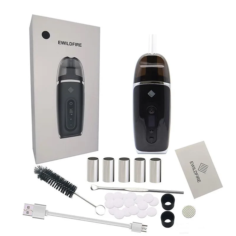 Оригинальный комплект для сухой травы Vaporiz EWILDFIREer стеклянный мундштук встроенный