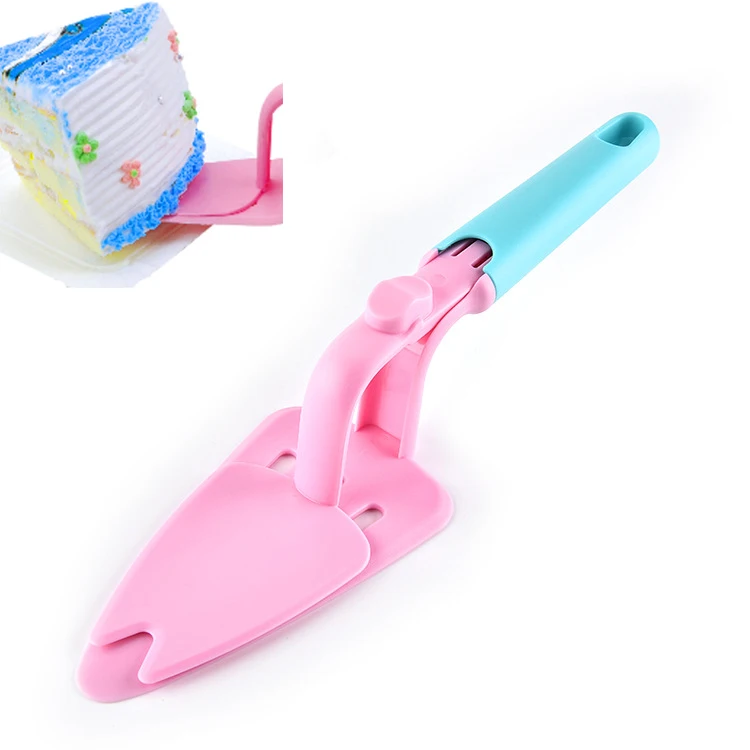 

HADELI push cake shovel with long handle creative pizza cutter push cake shovel