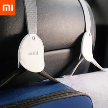 Автомобильный крючок Xiaomi Mijia, 2 шт., для хранения в автомобиле, легко устанавливается, безопасный дизайн для автомобиля, крючки высокого качества