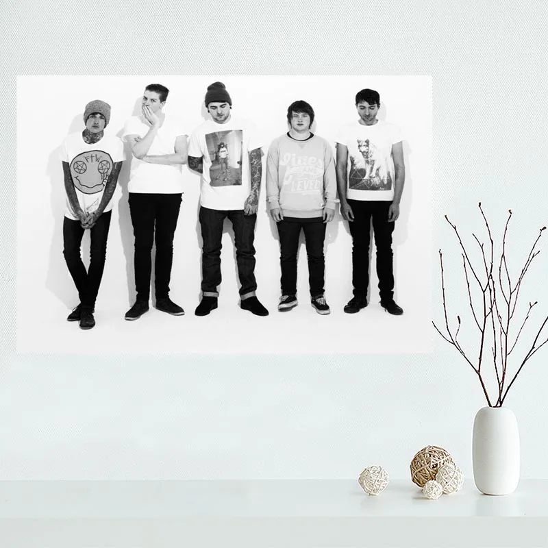 Custom canvas poster Bring Me The Horizon canvas painting poster wall Art poster Fabric Cloth Print