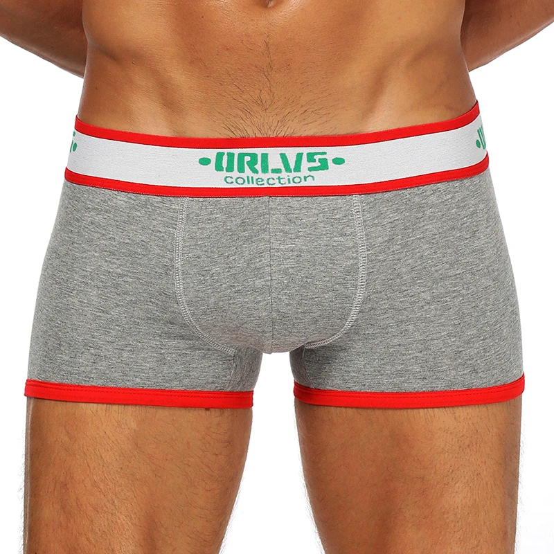 ORLVS боксеры мужское нижнее белье Cueca Masculina хлопок Vete мужские t Homme Слип пенис