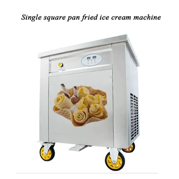 

Square pan45-60 fried ice cream machine; frying ice cream machine ;ice roll machine