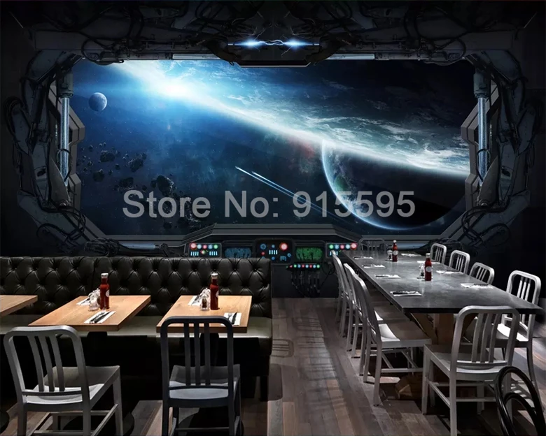 cabine cósmica da cabine do espaço espacial,