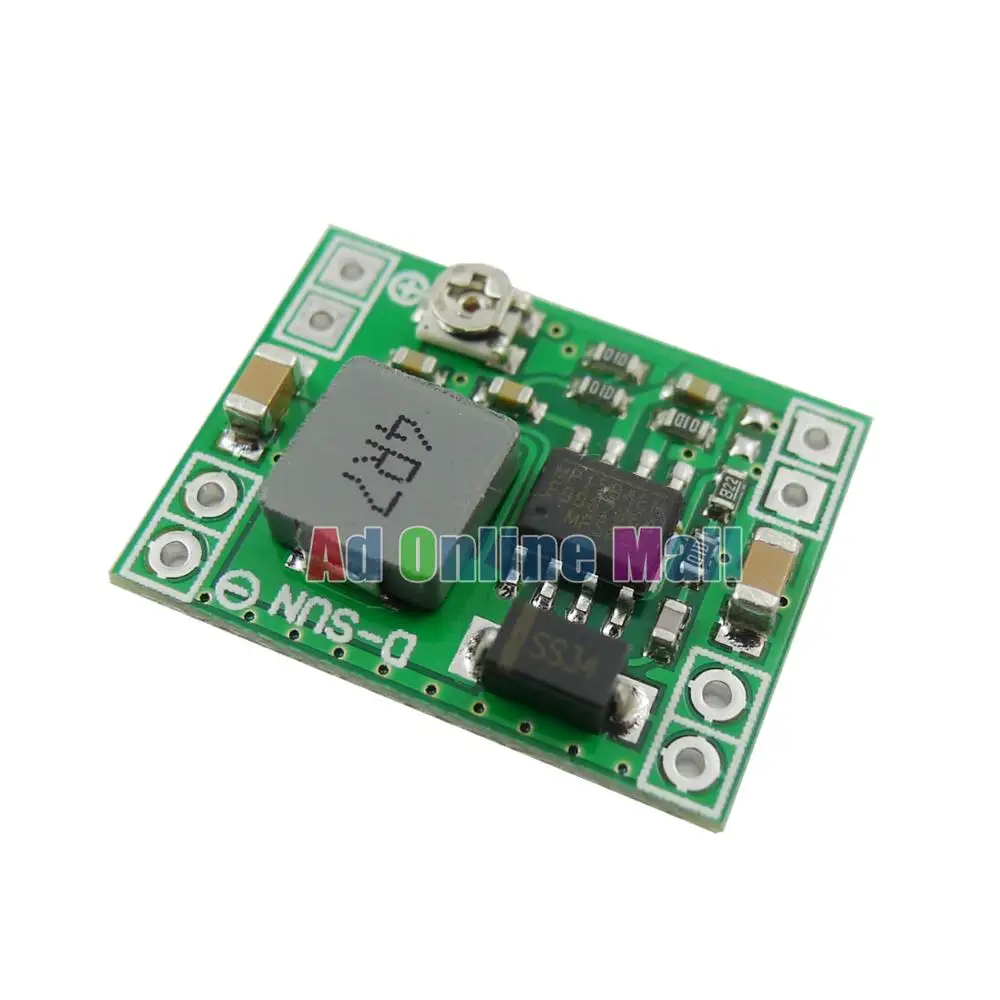 

Mini 3A Adjustable DC-DC Buck Converter Step Down Module Better Than LM2596