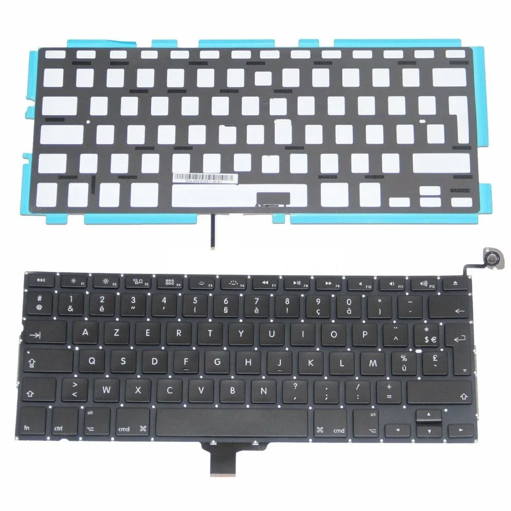 Brand New AZERTY FR French France Keyboard for Macbook Pro A1278