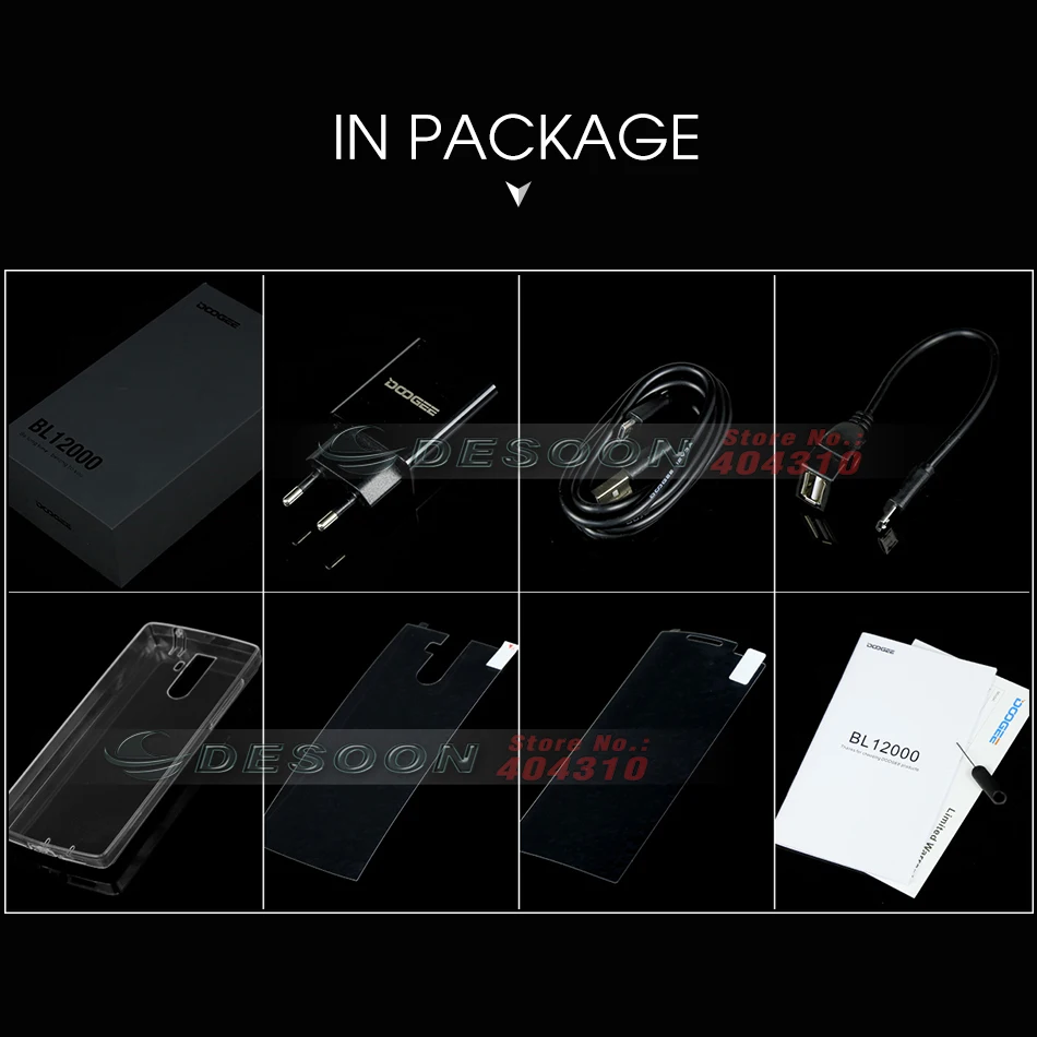 DOOGEE BL12000 Smartphone 12000mAh superbattery 6.0\