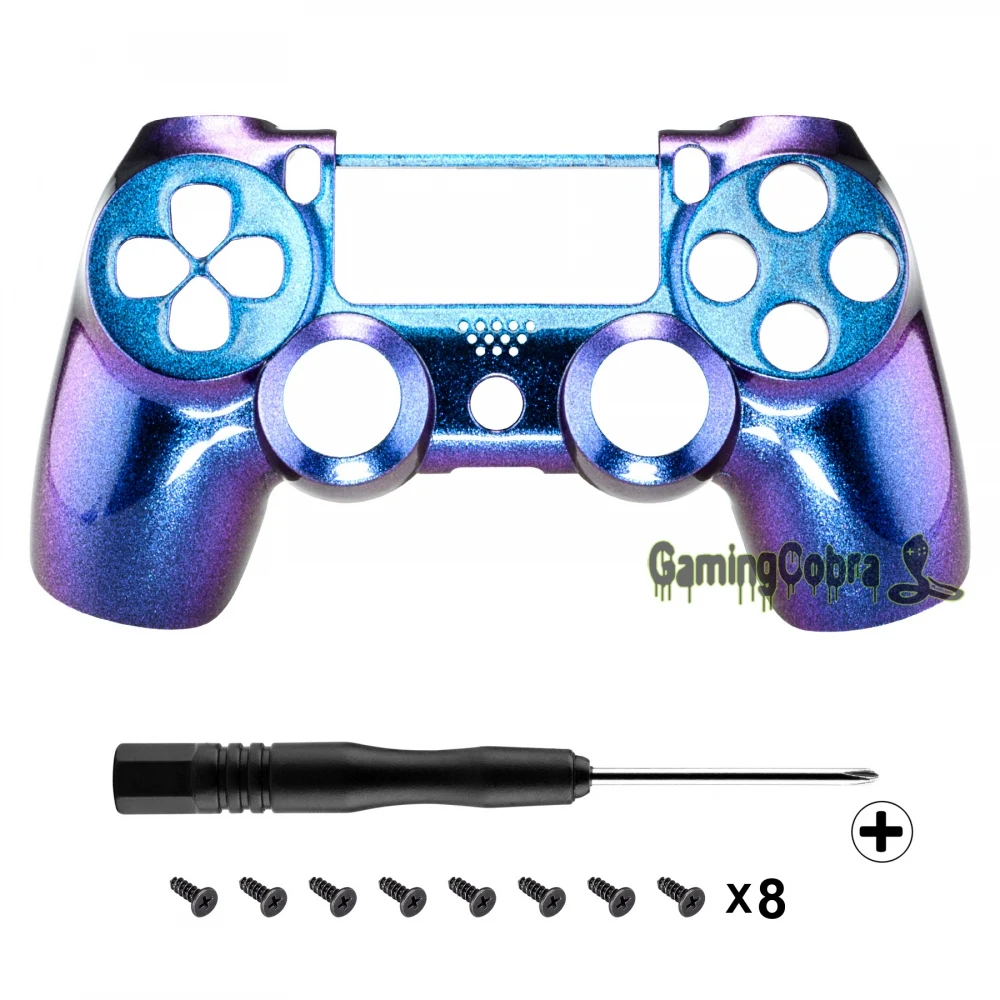 

Glossy Chamillionaire Design Front Shell Faceplate for PS4 Controller JDM-010 JDM-020