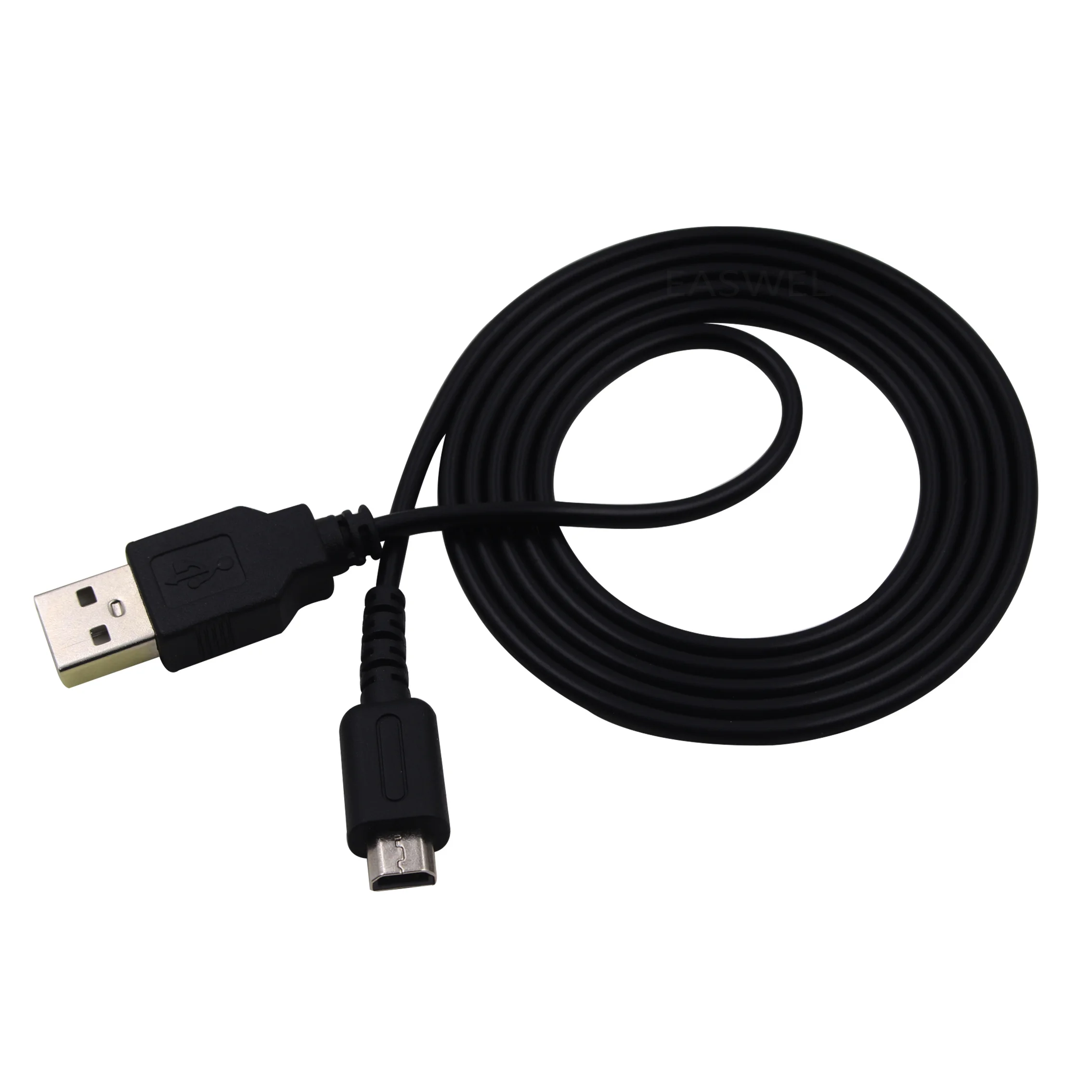 Черный цветной кабель питания 1 м USB Кабель зарядного устройства для NDSL nintendo DS Lite>