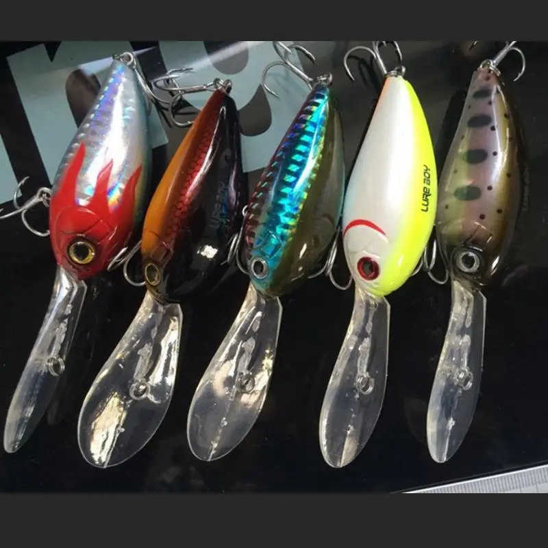 Buy 1Pcs Brand Sea Bass Lures Japan Leurre Peche Crank