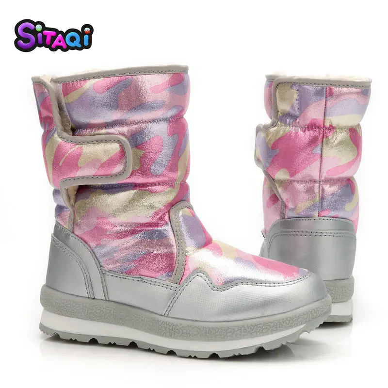 Camouflage Winter Style Full plus maat 27 tot 41 Snow Boot Camouflage Winter Style Full plus maat 27 tot 41 Snow Boot