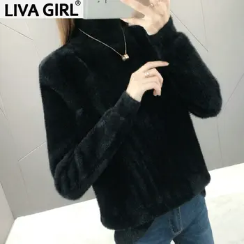 

Women's 2019 Winter Tops Women's Turtleneck Pullover Thin Pullover Sweater Sweater