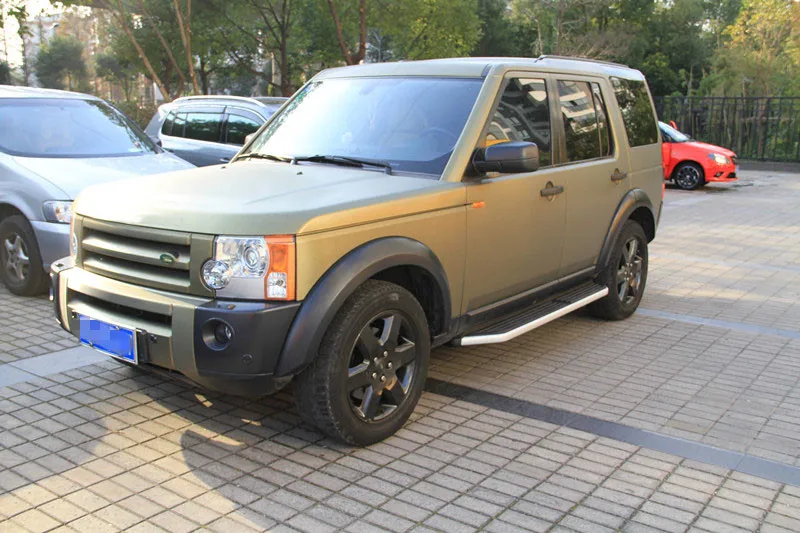 Подходит для Land Rover Дискавери 3 4 LR3 LR4 2004- алюминиевая Беговая плата боковой шаг Nerf бар