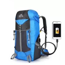 HIGHSEE рюкзак Открытый спортивный рюкзак 45л USB походная сумка для путешествий походные рюкзаки мужские водонепроницаемые походные сумки