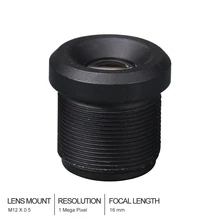HD cctv объектив 16 мм M12* 0,5 крепление 1/3 F2.0 20 градусов для камер видеонаблюдения