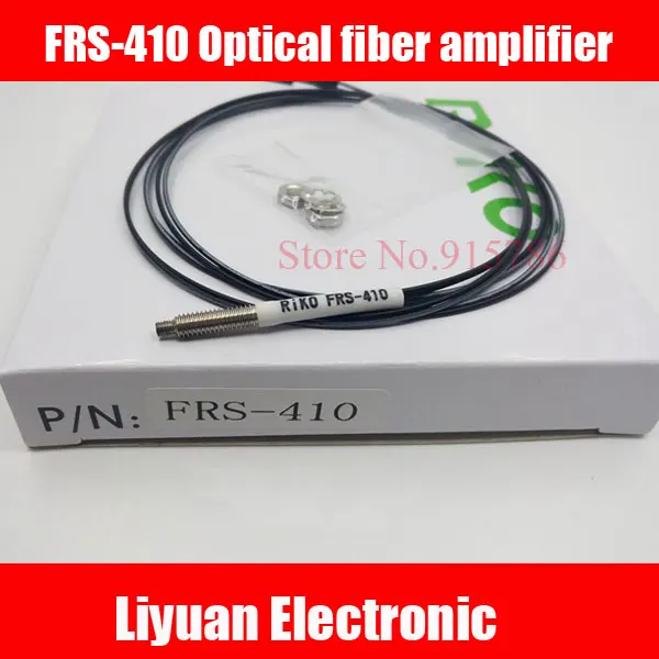 

10Pcs Good quality Optical fiber amplifier probe M4 Fiber optic sensor Diffuse Photoelectric Sensor diameter 4MM FRS-410