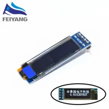 5 шт. 0,91 дюймов O светодиодный модуль 0,9" Белый O светодиодный 128X32 O светодиодный ЖК-дисплей светодиодный модуль 0,91" IIC общаться MODU