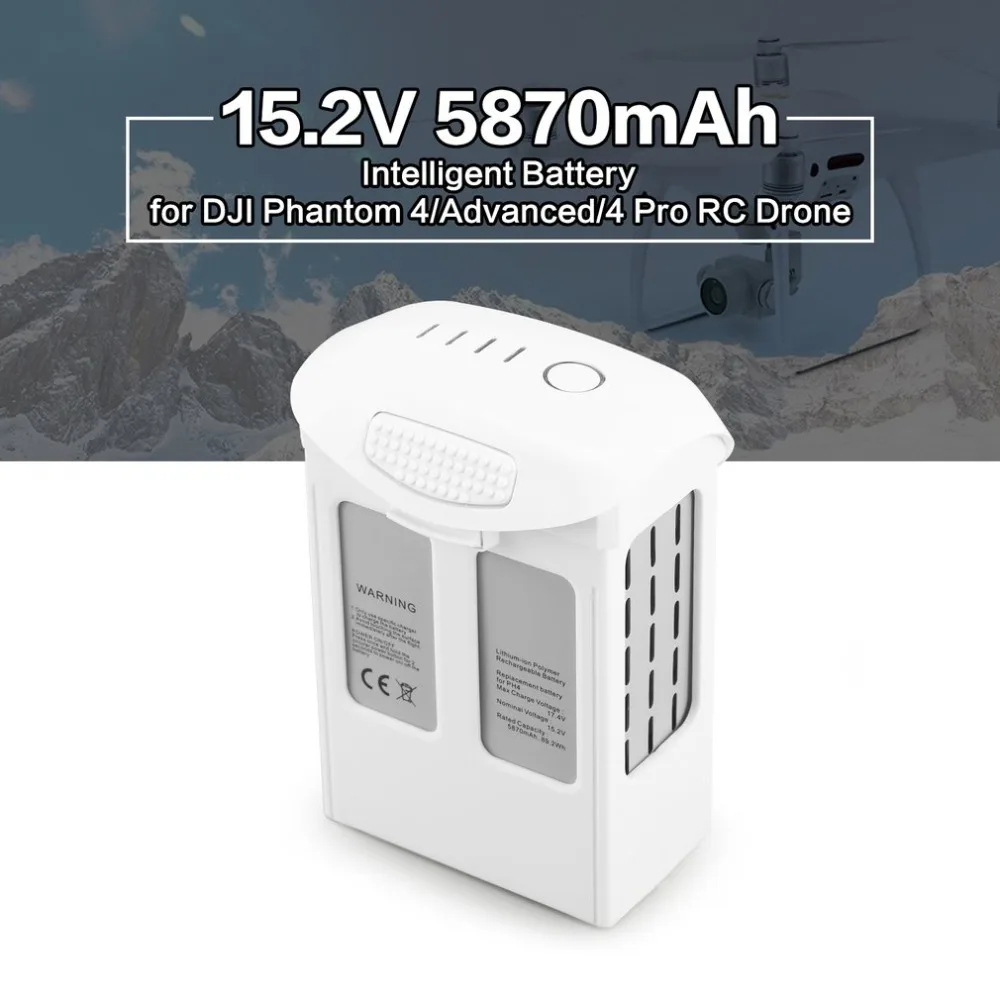 15.2V 5350mAh Lipo Intelligent Flight Battery for DJI Phantom 4 Pro Plus Drones 