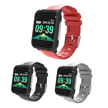 

ALLOYSEED Smart Watch 1.3 inch Heart Rate Monitor ECG Blood Pressure IP67 Waterproof Sports Fitness Tracker Wristband for Adults