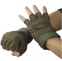 Weimostar Guantes Deportivos горный велосипед фитнес перчатки с обрезанными пальцами тренажерный зал Спорт Велоспорт перчатки - Цвет: Green