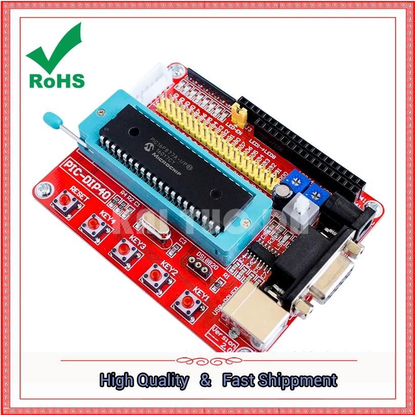 PIC16F877A-PIC-Development-Board-Minimum-System-Learning-module-Board-x ...