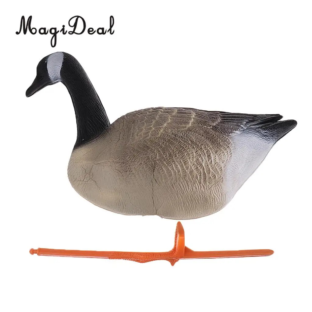 MagiDeal New Lifelike XPE Simulation Bait Goose for Outdoor Hunting Decoy Gaming Lawn Garden Backyard Ornament 3 Differ Goose 