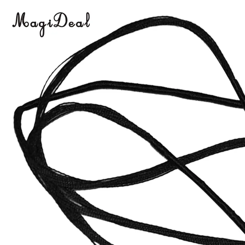 MagiDeal High Strength Archery Bowstrings Bow Strings Black for Recurve Bow Longbow Hunting Shooting Practice Tool 9 Differ Size