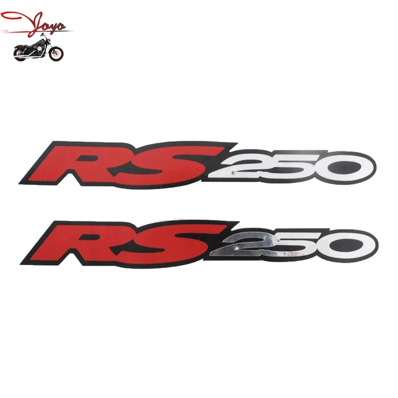 

Motorcycle Tail Decal Sticker Gas Tank Decals Refit For Aprilia RS50 Small x 2 Chrome Red Black 18cm x 2.5cm