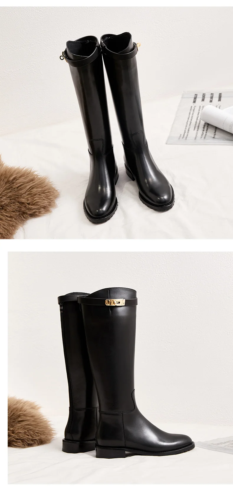 Botas de cano alto