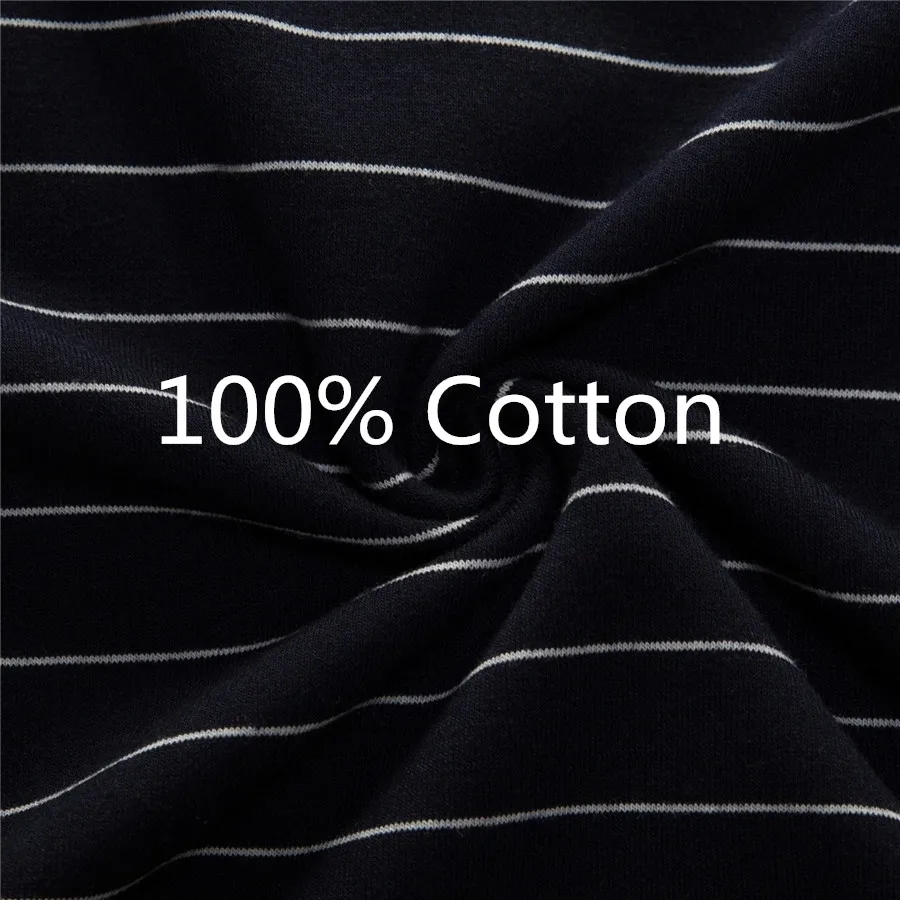 Fredd Marshall T-shirt Striped 100% Cotton Tops Tees Long Sleeve Male Pullover Tracksuit Spring autumn 2018 New Mens Plus Size (2)