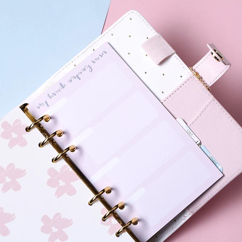 Dokibook 2019 Planner Refill Notebook Inner Paper For Spiral planner