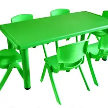 120*60*50 см Высокое качество детские столы детский сад стол с 6 стульями