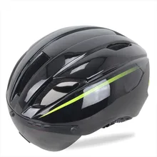 Ultralight In mold Aero Bicycle Helmet Ciclismo 11 Vents Adult Cycling Helmets with Sunglasses adjusted Bicicleta
