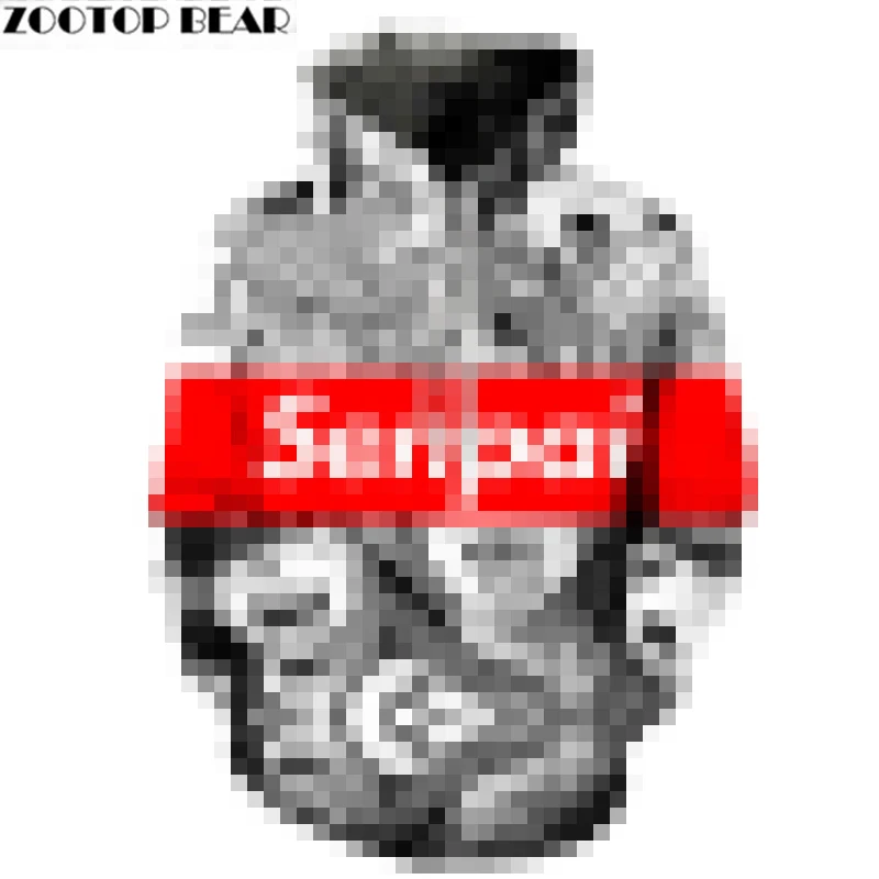 Preise Kühlen Brief Männer Hoodies 3D Drucken Anime Ahegao Langarm Paar Erwachsene Marke Pullover Casual Anzüge Sweatshirts ZOOTOP BÄR