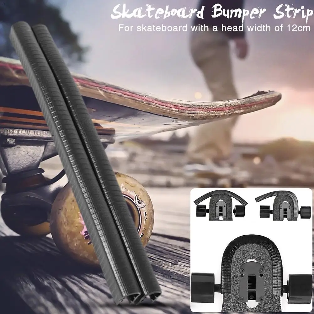 لوح التزلج الوفير قطاع لوح تزلُّج حماية قطاع Longboard الأسماك مجلس قرش سطح المضادة للتصادم تجنب ايذاء اكسسوارات